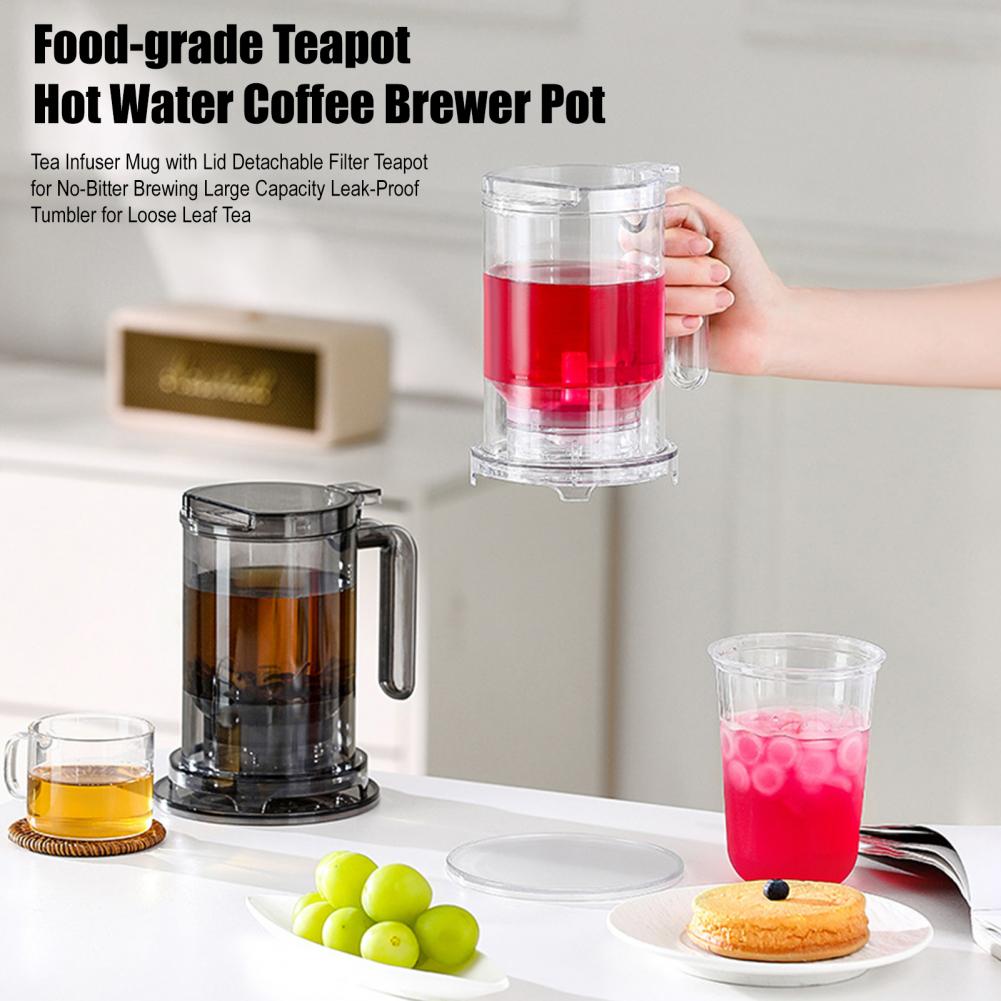 蓋付き茶こしマグカップ 取り外し可能なフィルター付きティーポ - Loose Leaf Tea Infuser のレビューと価格