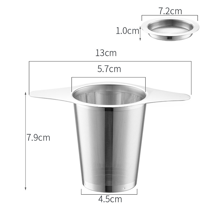 1 ピース茶注入器バスケットステンレス鋼茶ストレーナー茶フィ - Loose Leaf Tea Infuser のレビューと価格