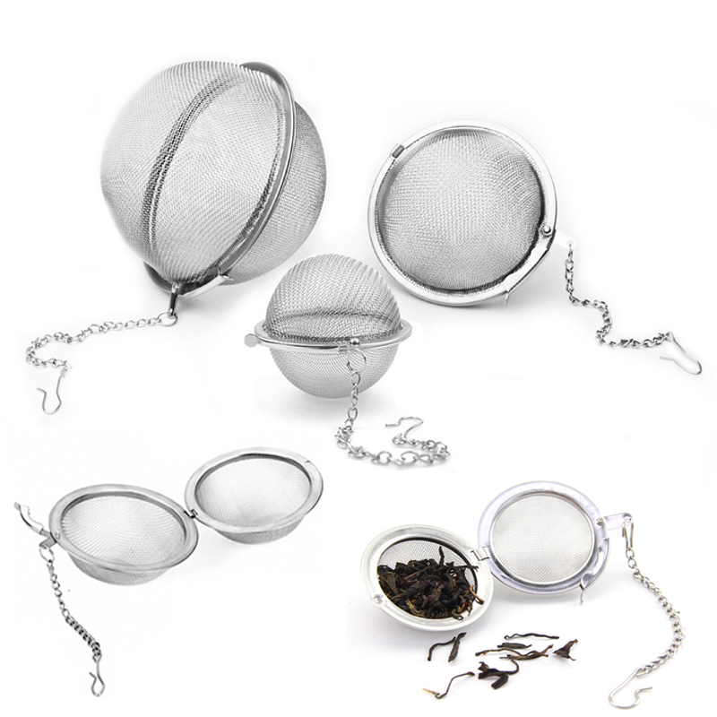 1-5 個の茶こしステンレススチールメッシュティーボール茶こ - Loose Leaf Tea Infuser のレビューと価格