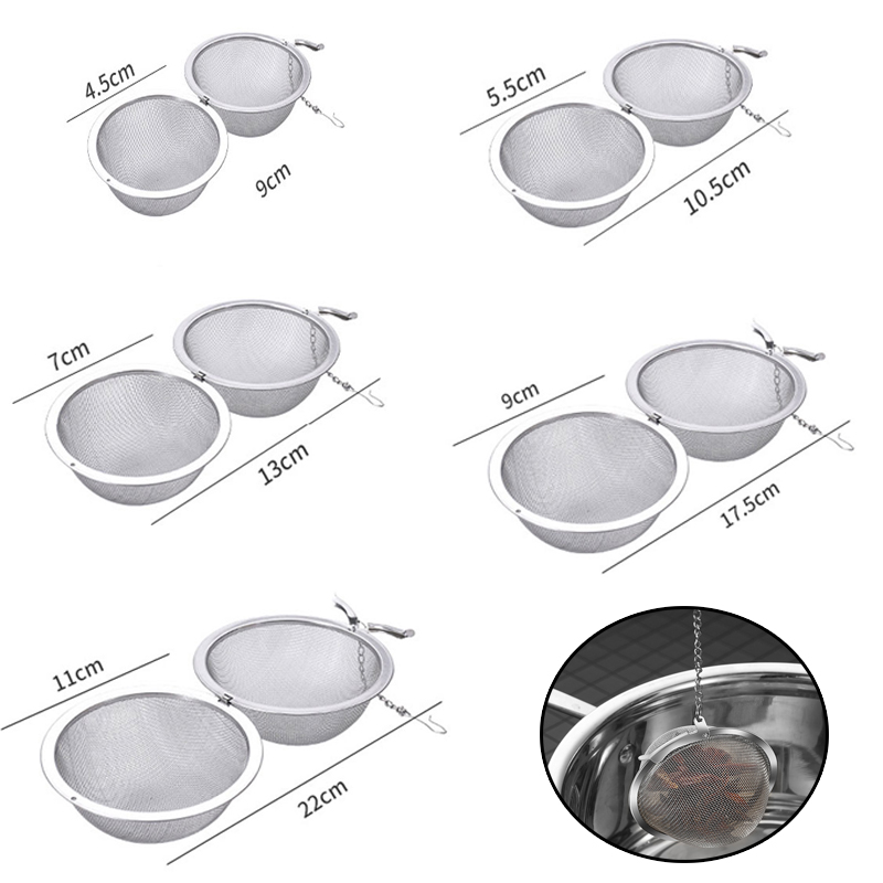 1-5 個の茶こしステンレススチールメッシュティーボール茶こ - Loose Leaf Tea Infuser のレビューと価格