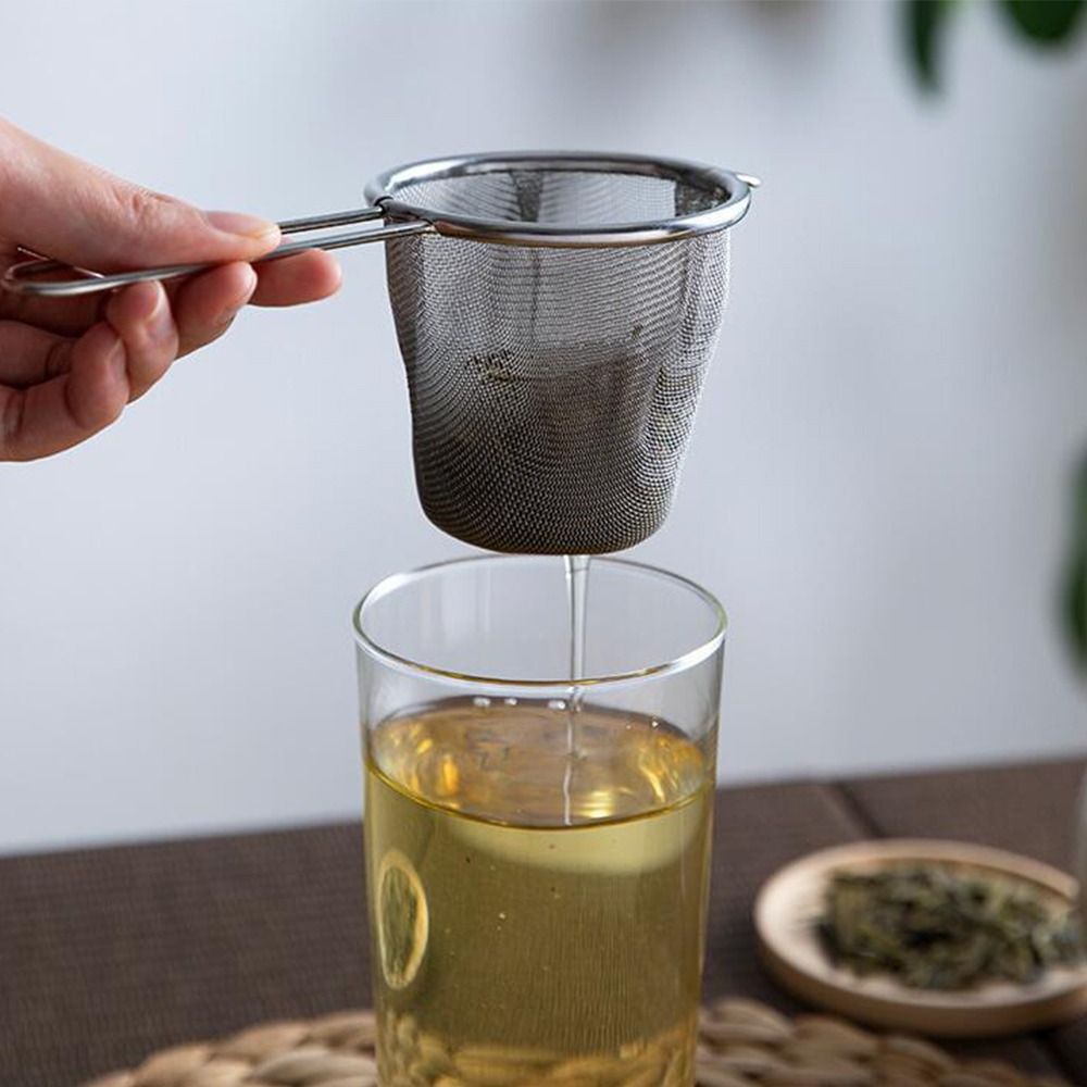 極細メッシュステンレス製茶こし、茶葉用ディフューザー、火傷防 - Loose Leaf Tea Infuser のレビューと価格