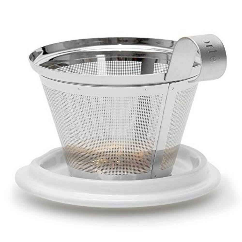 二重壁セラミックカティカップ、取り外し可能なステンレス製イン - Loose Leaf Tea Infuser のレビューと価格
