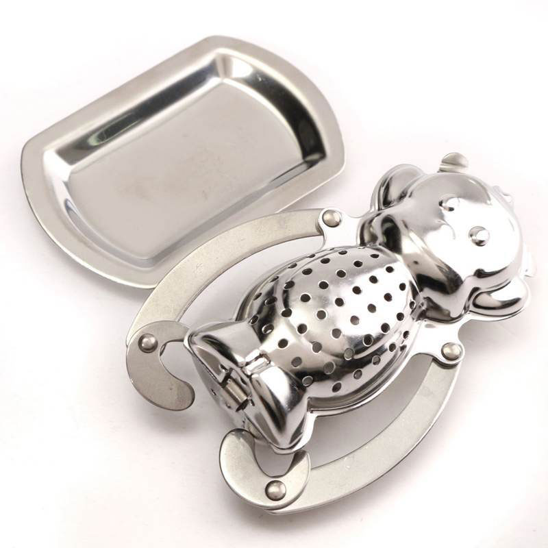 茶こし注入器ステンレス鋼ティースーンフィルター調味料ボールメ - Loose Leaf Tea Infuser のレビューと価格