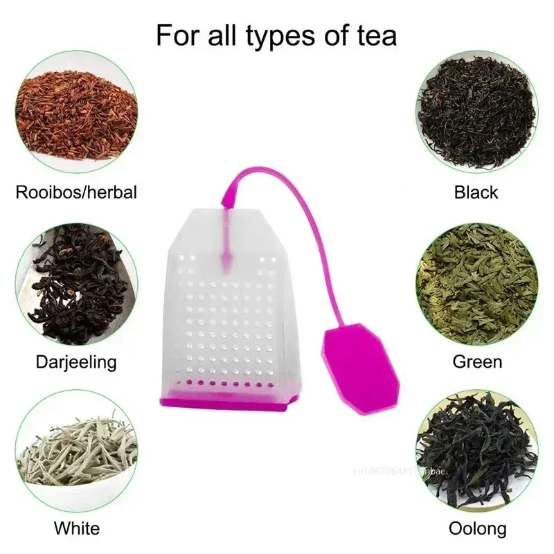 食品グレードのシリコン製茶こし、3パックのルーズリーフティー - Loose Leaf Tea Infuser のレビューと価格