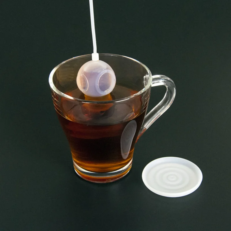 漏れや離乳食用の再利用可能なフィルター,食品グレードのシリコ - Loose Leaf Tea Infuser のレビューと価格