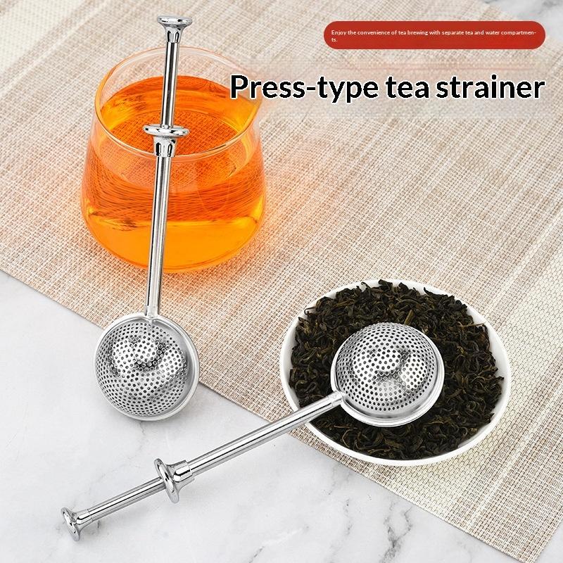 ロングハンドルステンレス鋼茶こし細かいメッシュ防錆ルーズリー - Loose Leaf Tea Infuser のレビューと価格